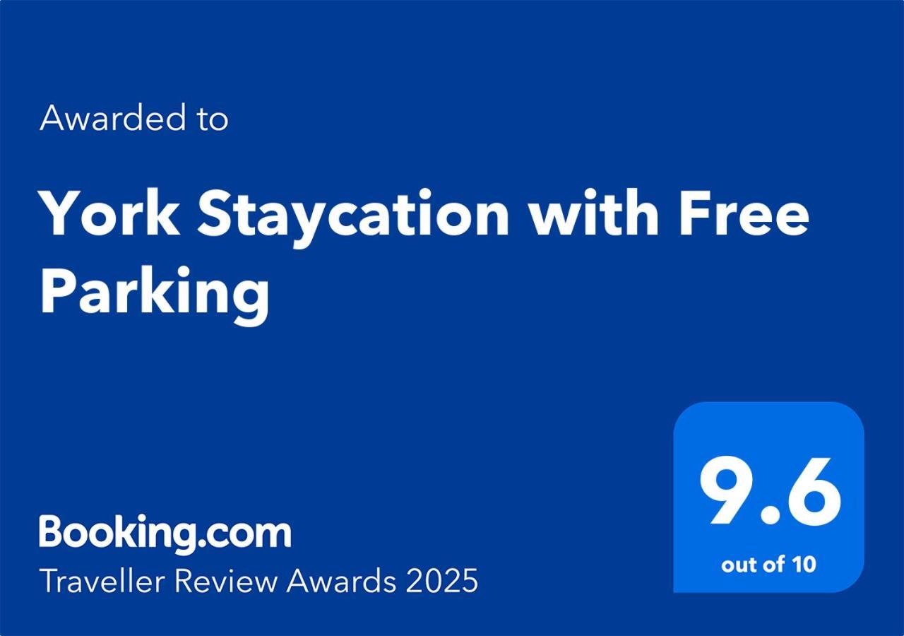York Staycation With Free Parking Exterior foto